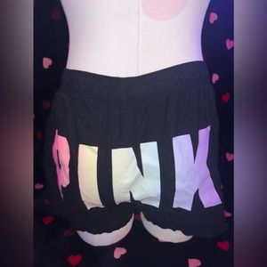 PINK logo sleepshorts